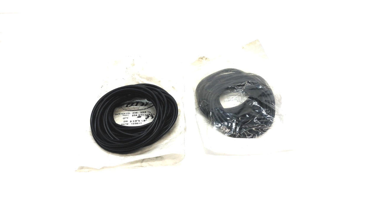 BDI 3-1/8" x 1/8" O-Ring 235 / NBR 70 [Lot of 48] NOS