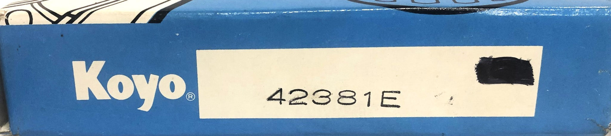 Koyo Tapered Roller Bearing Cone 42381E (42381) NOS