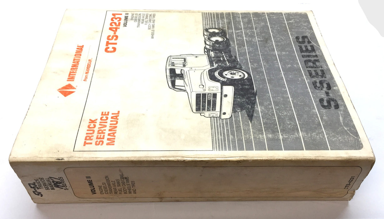 International S-Series Truck Service Repair Manual (Volume II) CTS-4231 USED