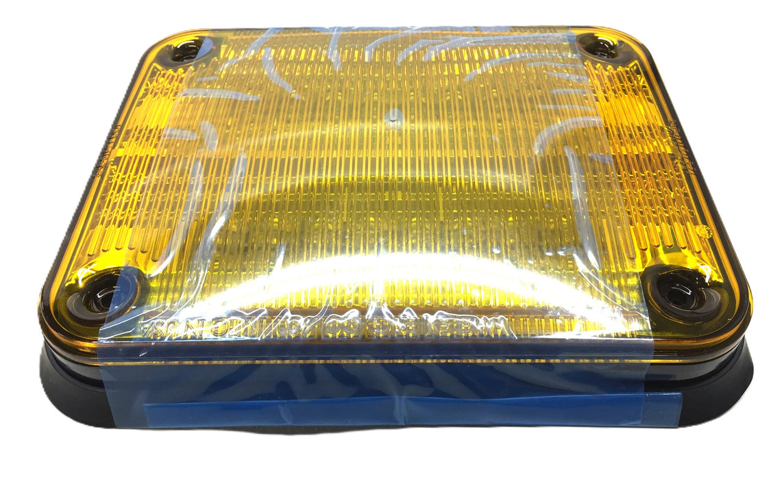 Whelen 900 Series Amber Super LED Lighthead 90AA5FAR NOS