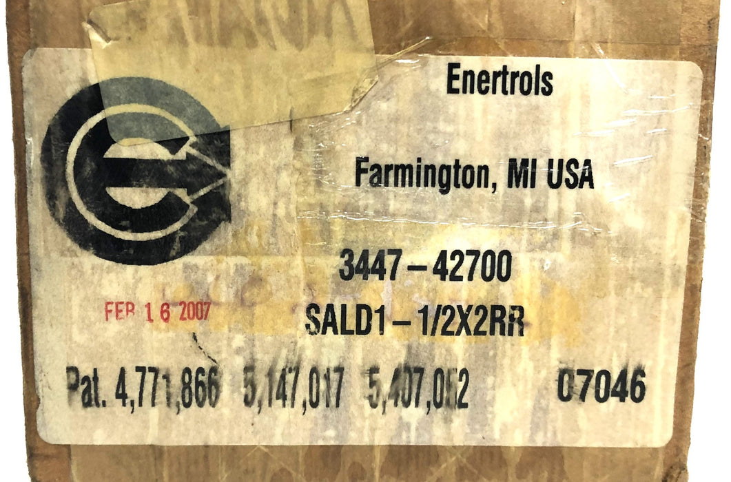 Enertrols Industrial Shock Absorber SALD1-1/2X2RR (3447-42700) NOS