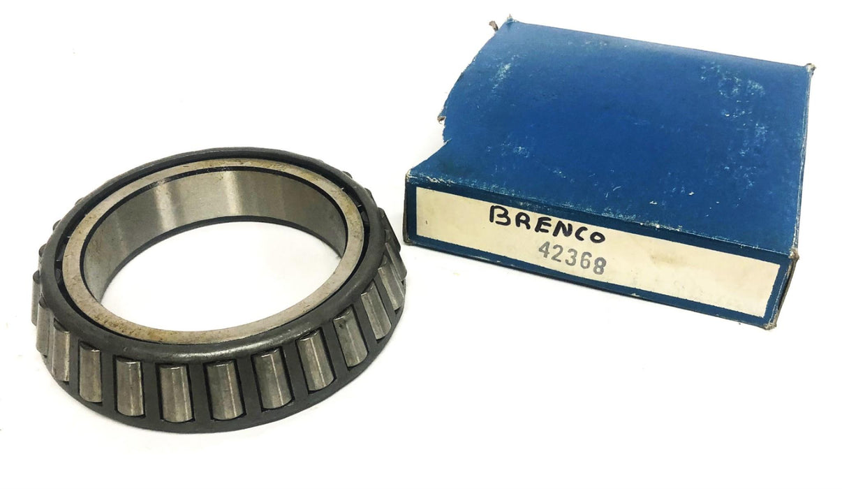 Brenco Tapered Roller Bearing Cone 42368 AC NOS