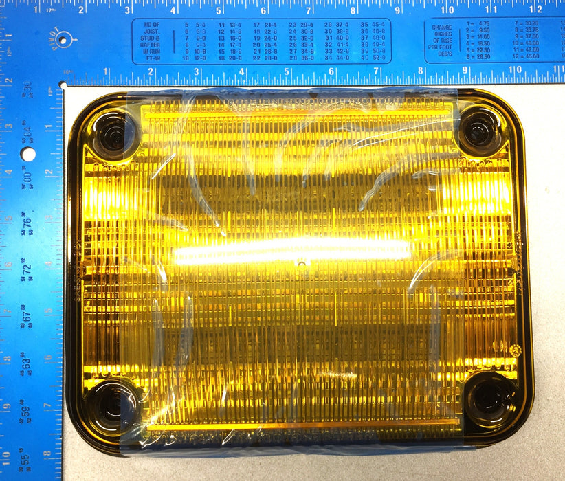 Whelen 900 Series Amber Super LED Lighthead 90AA5FAR NOS