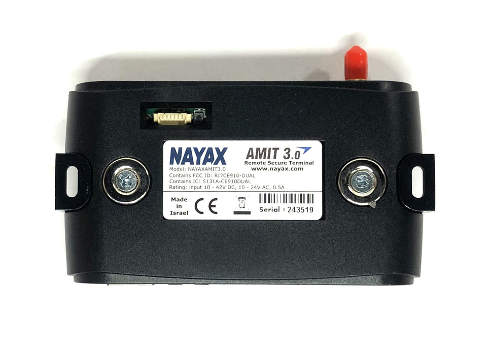 NAYAX Remote Secure Terminal Incomplete Kit AMIT3.0 NOT WORKING for PARTS ONLY