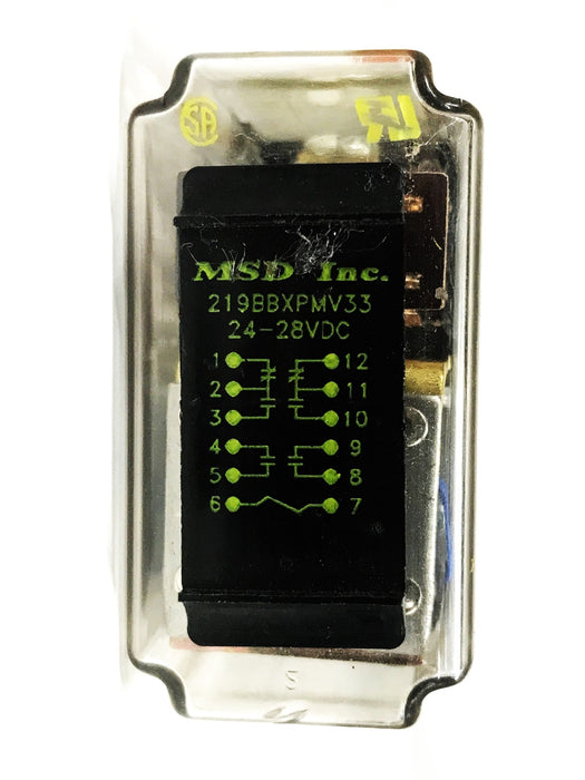 MSD Electronic Relay 219BBXPMV33 USED