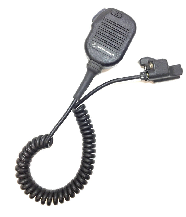 Motorola Noise-Cancelling Remote Speaker Mic w/Clip NMN6193B [Lot of 2] USED