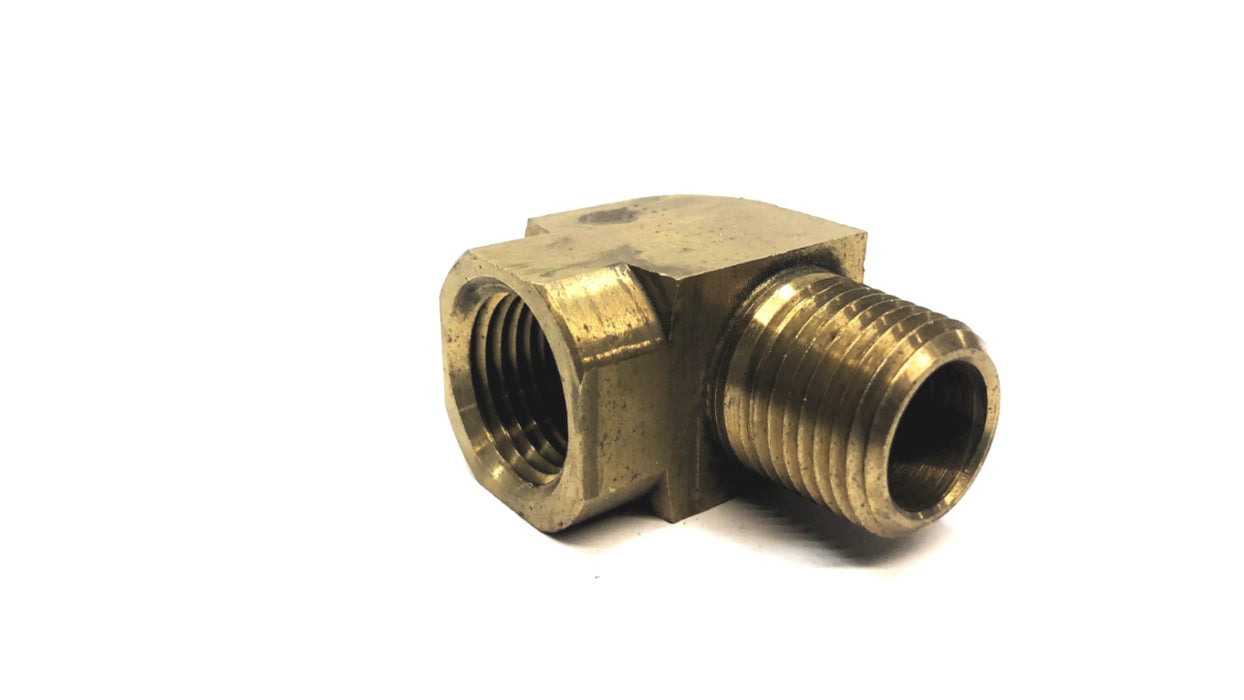 Unbranded Brass Elbow Adapter 3/4"-16 Female to Approx 21mm Male [Lot of 3] NOS