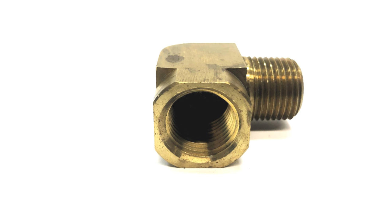 Unbranded Brass Elbow Adapter 3/4"-16 Female to Approx 21mm Male [Lot of 3] NOS