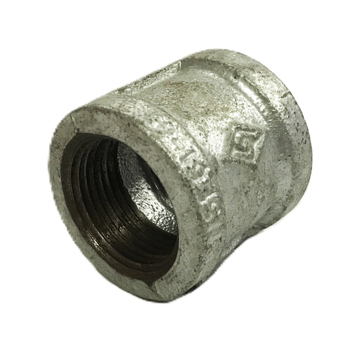 Unbranded 1 inch Female Threaded Iron Pipe Coupling [Lot of 4] NOS