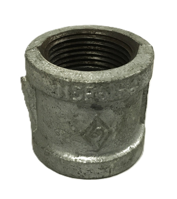 Unbranded 1 inch Female Threaded Iron Pipe Coupling [Lot of 4] NOS