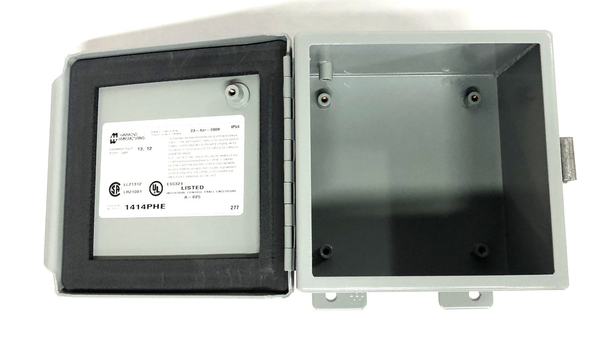 Hamond Manufacturing Type 13, 12 Electrical Enclosure Junction Box 1414PHE NOS