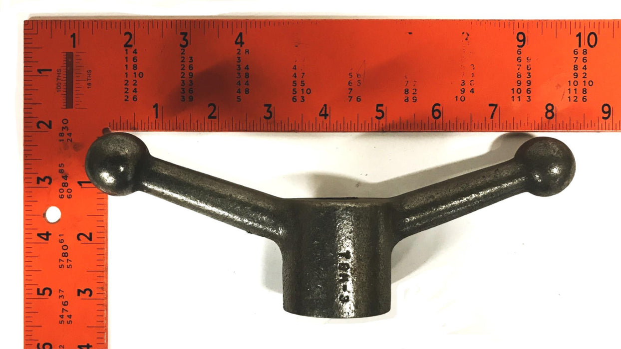 Unbranded 8 inch Cast Iron Bottle Clamp Machine Handle TBH-3 [Lot of 2] NOS
