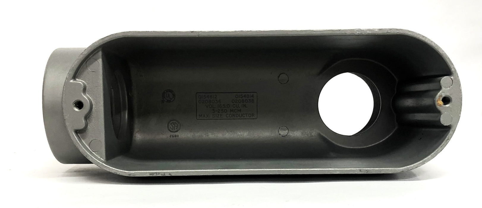 Killark VOL. 165.0 CU.IN 3-250MCM 2-1/2 Inch Conduit Body Outlet OLB-7 NOS