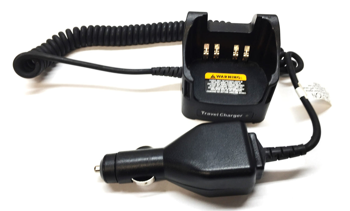 Unbranded Car Travel Charger for Motorola Radio with Bracket 020986 USED