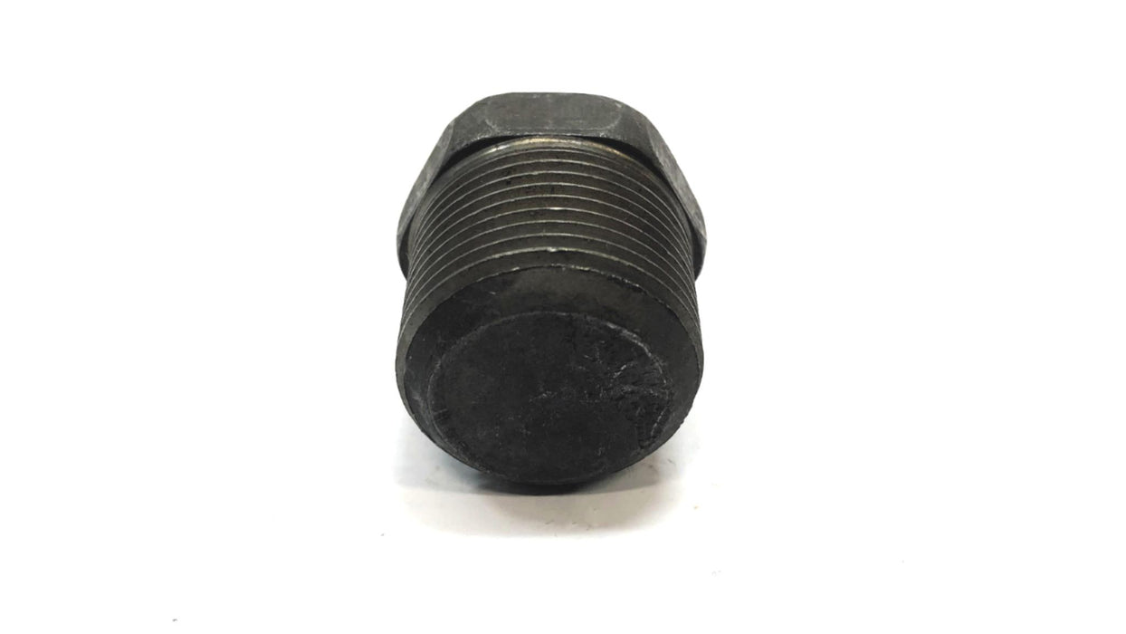 Unbranded 1" NPT (Approx 1.3" Thread) Hex Head Plug 77666 (B16) [Lot of 2] NOS