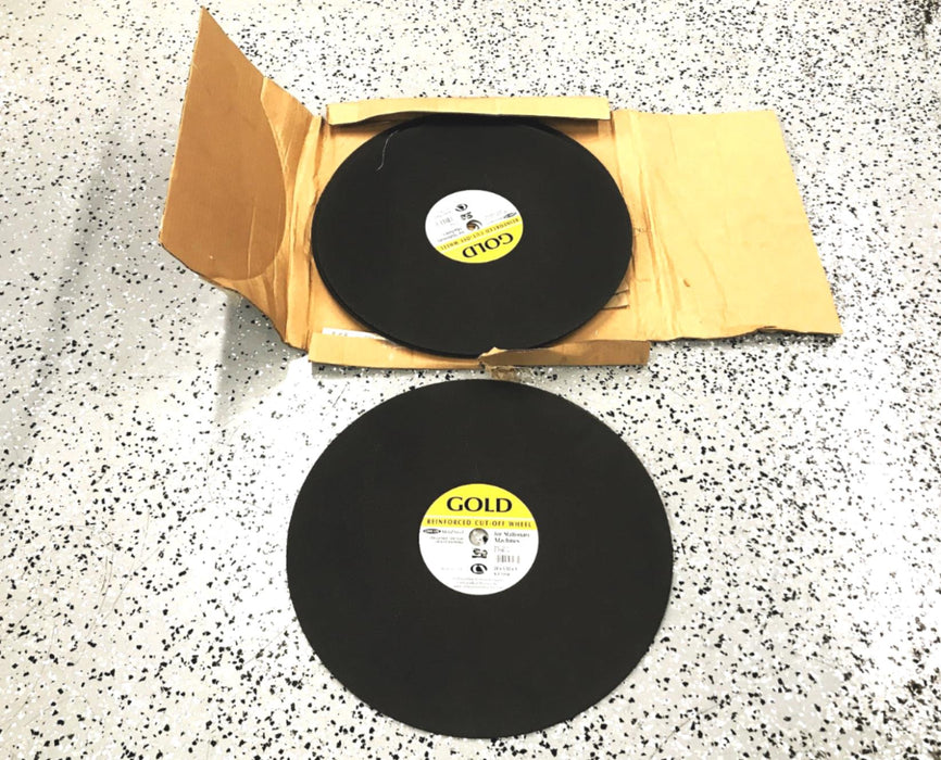 Carborundum Box of (5) 20 x 5/32 x 1 Reinforced Cut-Off Wheel A24-TBFW NOS