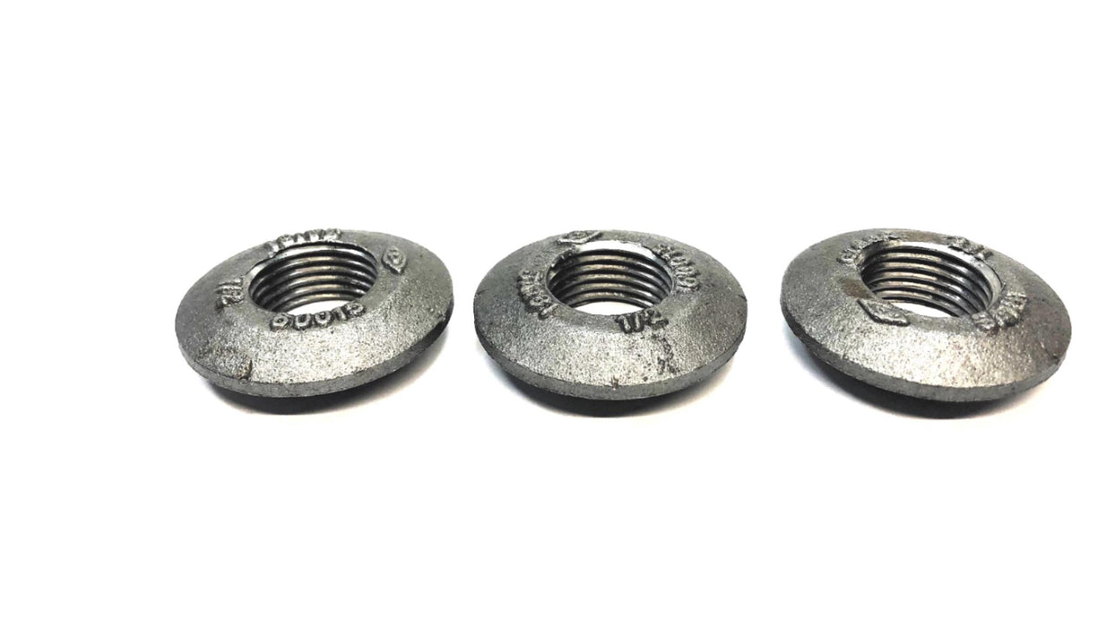E.W. Daniel 1/2" Female NPT Tank Flange 60015 [Lot of 3] NOS