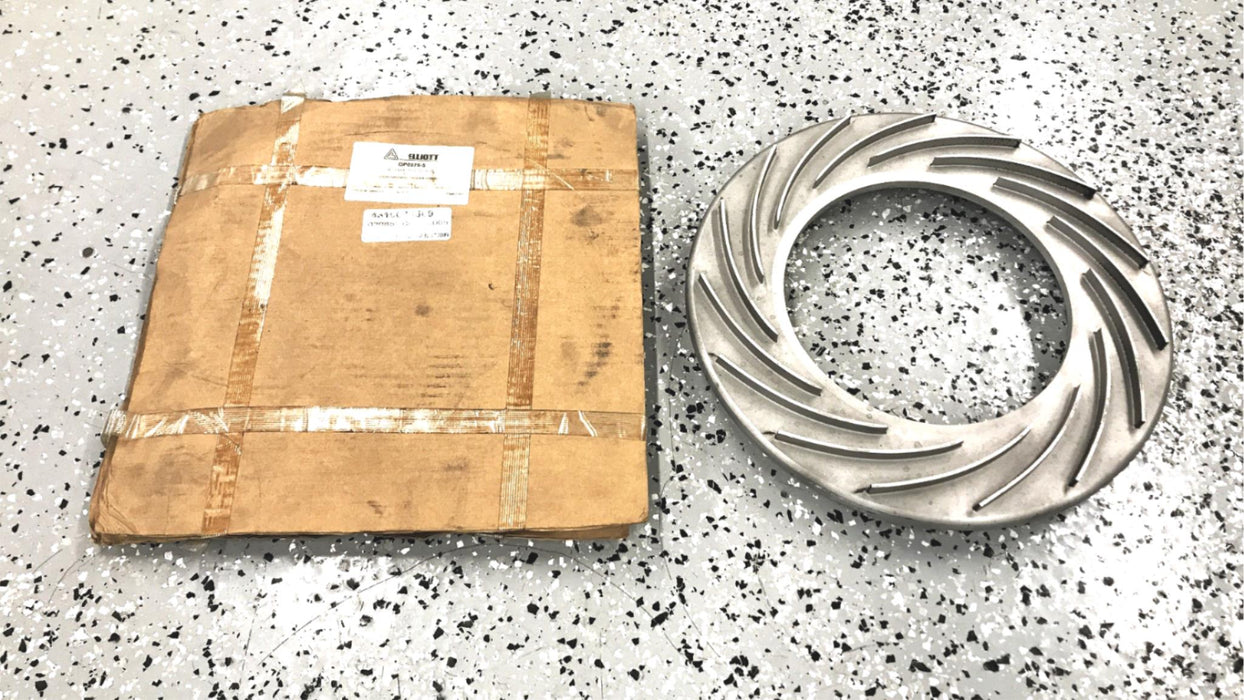 FS Elliot 3P Diffuser 1st Stage Approx .109" Vane Width QP0575-5 NOS