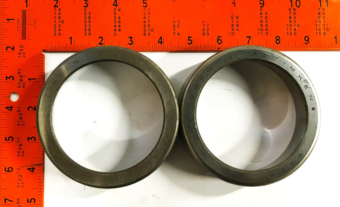 Timken/X-Timken Tapered Roller Bearing Cup 532-A [Lot of 2] NOS