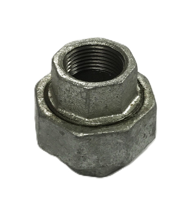 Unbranded 1 inch Malleable Iron Pipe Union [Lot of 3] NOS