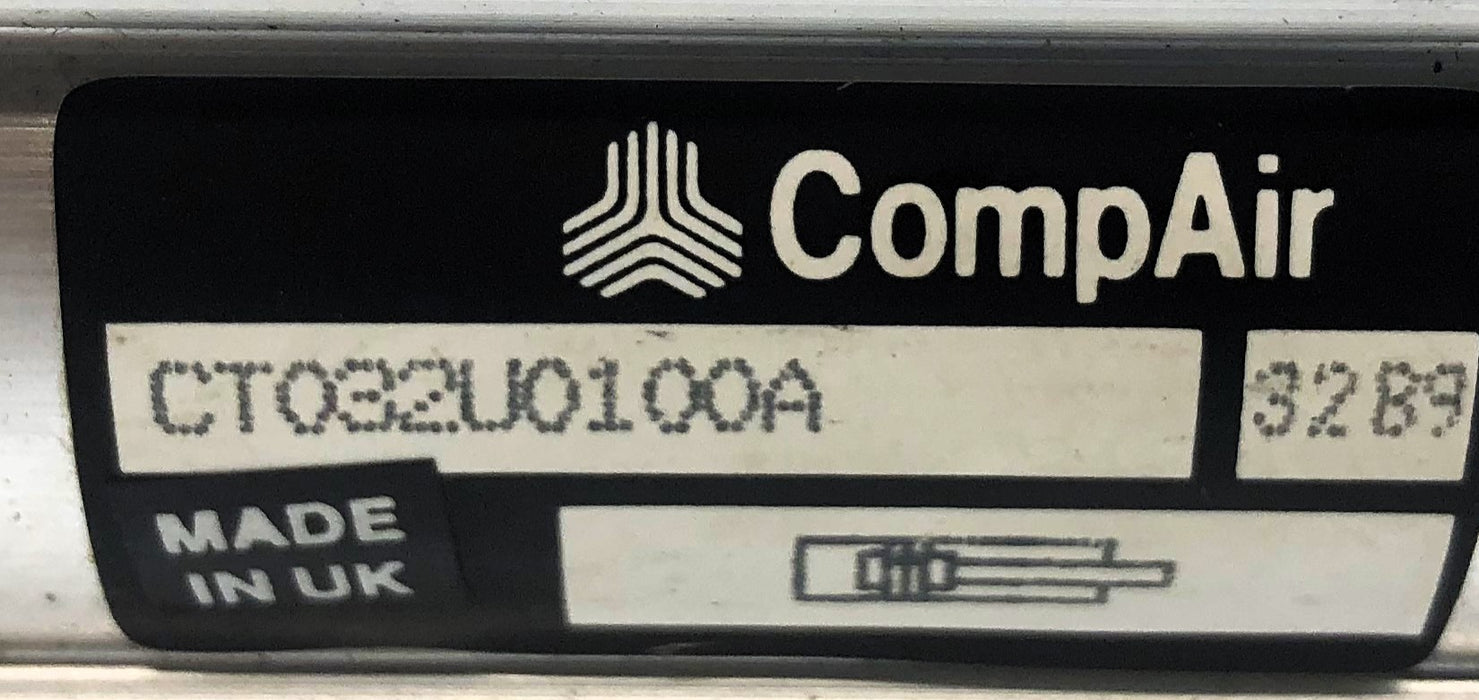 CompAir Pneumatic Cylinder CT032U0100A NOS
