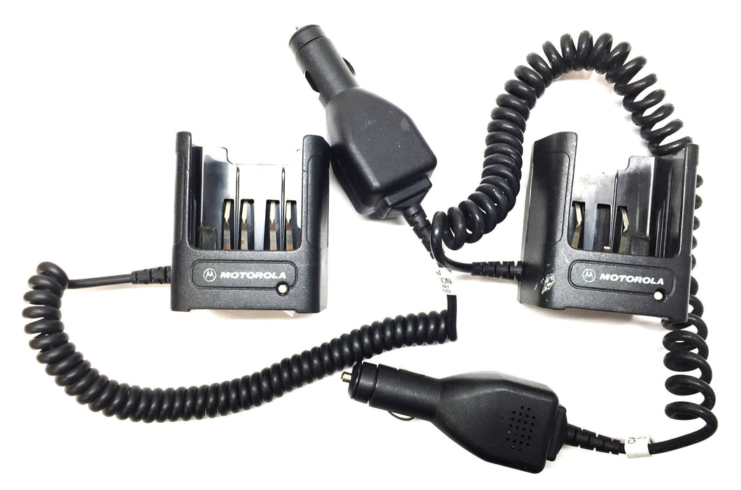 Motorola Travel Radio Battery Charger w/o Bracket RLN4884B [Lot of 2] USED