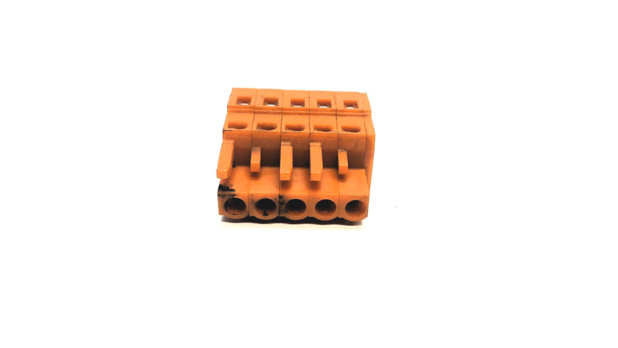 WAGO 5 Position 250V 2.5²mm Terminal Block Plug [Lot of 7] USED