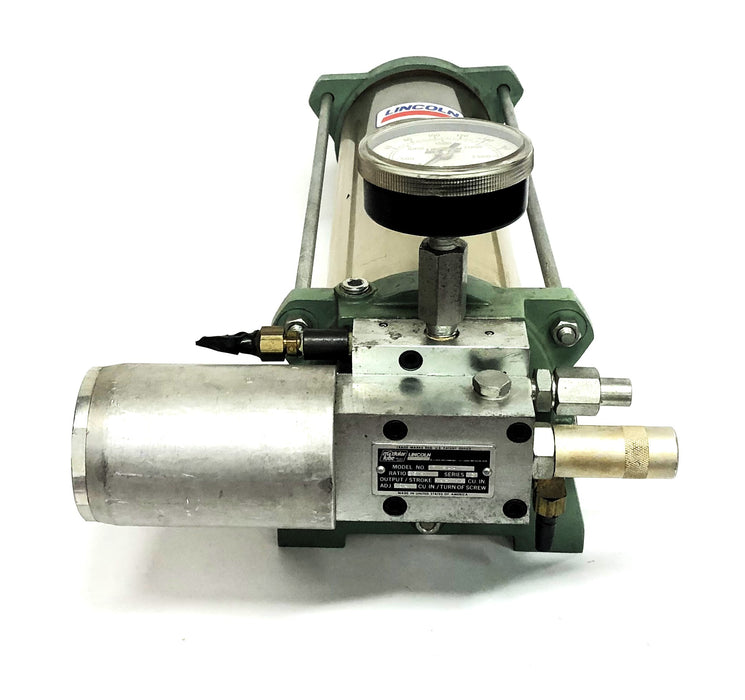 Lincoln Pneumatic Grease Pump With Micro Switch 87400 (87200, BZE6-2RQ) USED