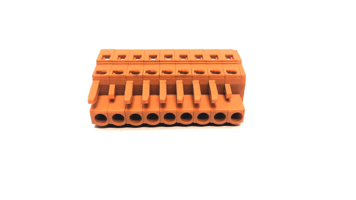 WAGO 9 Position 250V 2.5²mm Terminal Block Plug [Lot of 4] USED