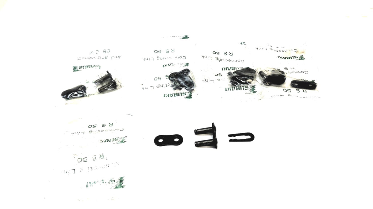 Tsubaki Roller Chain Connecting Link RS50 [Lot of 5] NOS