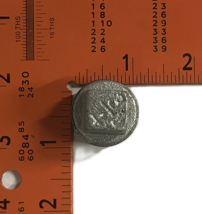 Unbranded 3/4 inch Malleable Iron Square End Pipe Cap [Lot of 10] NOS