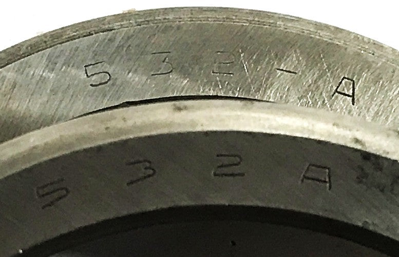 Timken/X-Timken Tapered Roller Bearing Cup 532-A [Lot of 2] NOS