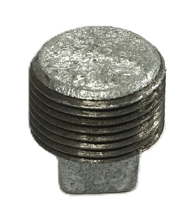 Unbranded 3/4 inch Malleable Iron Square End Pipe Cap [Lot of 10] NOS
