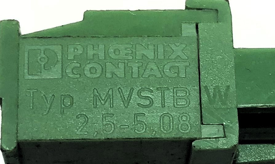 Phoenix Contact 20 Position 250V 2.5²mm Terminal Block MVSTBW [Lot of 4] USED