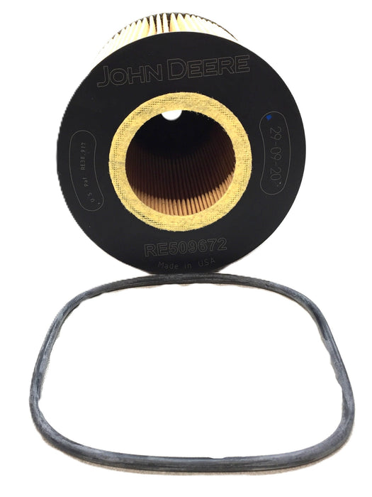 John Deere Oil Filter and Gasket RE509672 NOS