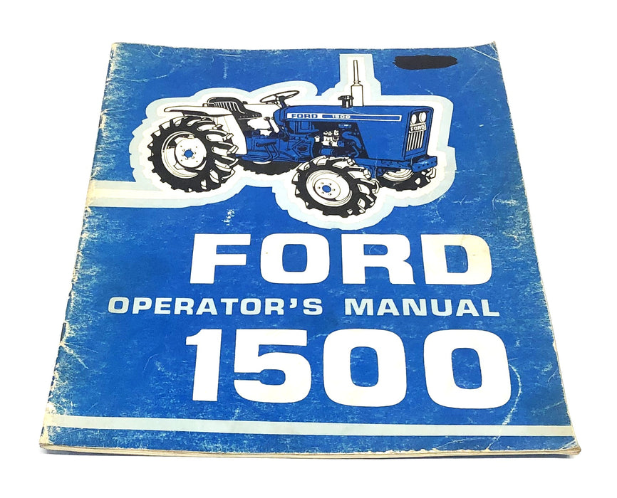 Ford 1500 Operator's Manual SE 3751 1796 USED