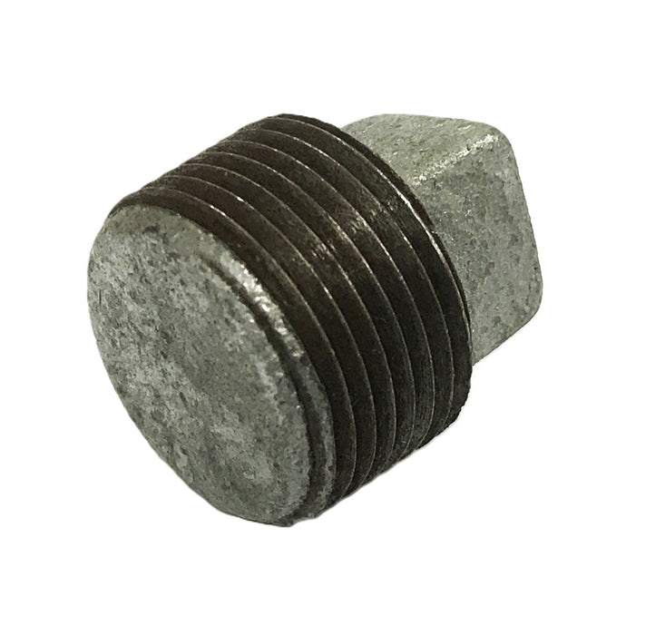 Unbranded 3/4 inch Malleable Iron Square End Pipe Cap [Lot of 10] NOS