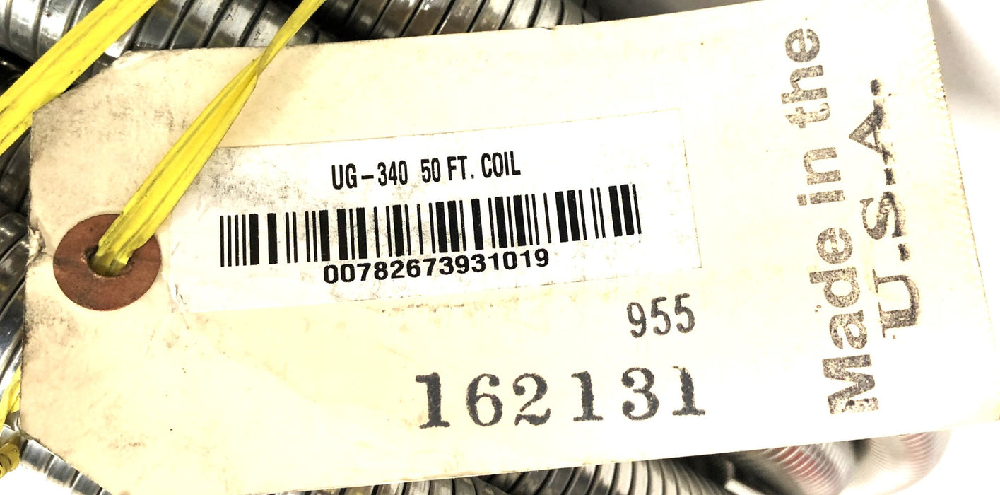 Liquitite 40 Foot 3/4 Flexible Metal UG 340 Conduit Coil 93101 NOS