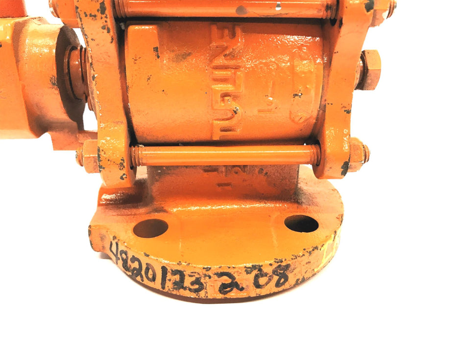 Tufline 1-1/2" 150PSI Ball Valve W/ Rod 967852 USED