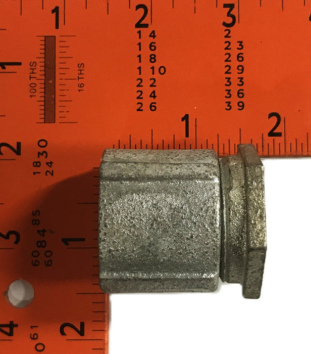 Gedney 1 inch Malleable Iron Three-Piece Rigid Conduit Coupling [Lot of 5] NOS