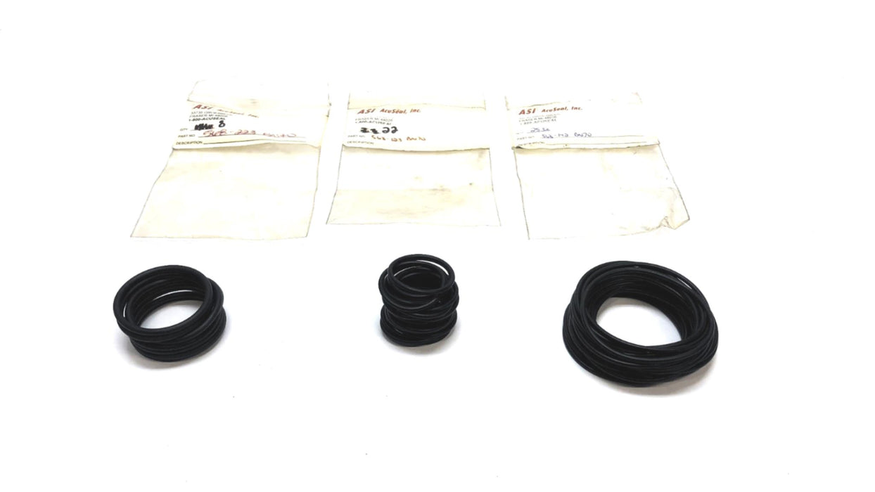 ASI O-Ring 568-223-BN70/568-123-BN70/568-142-BN70 [Lot of 55] NOS