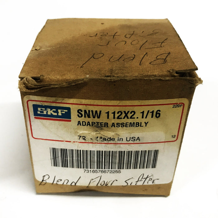 SKF Shifter Bearing Adaptor SNW112X2-1/16 NOS