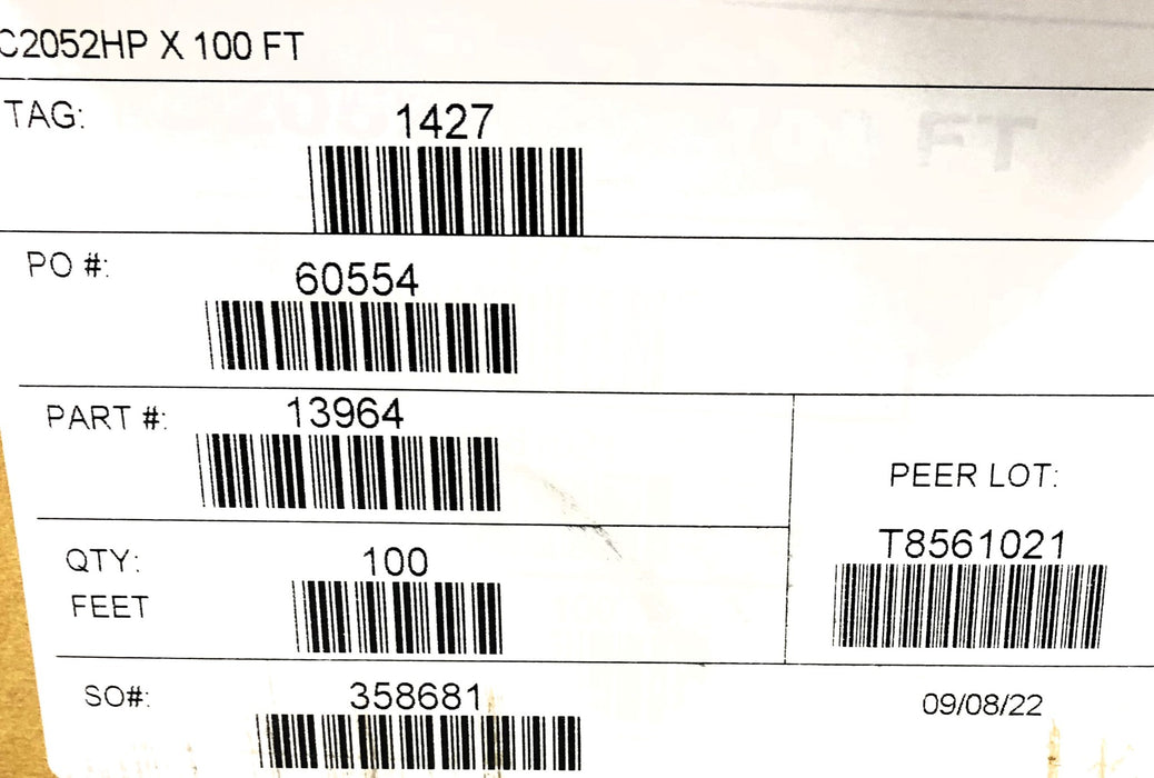 Peer Chain 100FT Roller Chain C2052HP X 100FT NOS