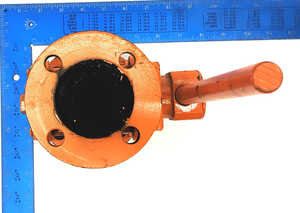 Tufline 1-1/2" 150PSI Ball Valve W/ Rod 967852 USED