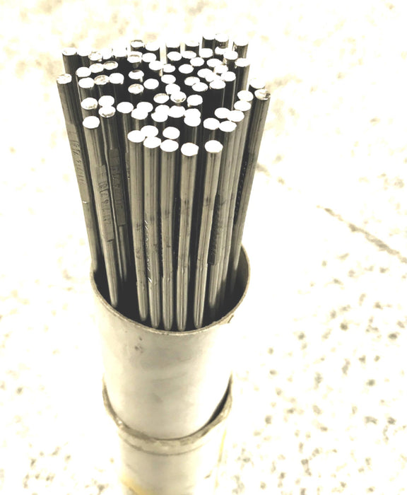 Pinnacle Tube of (78) AWS/SFA 5.9 1/8" x 36" Welding Filler Rod ER308L NOS
