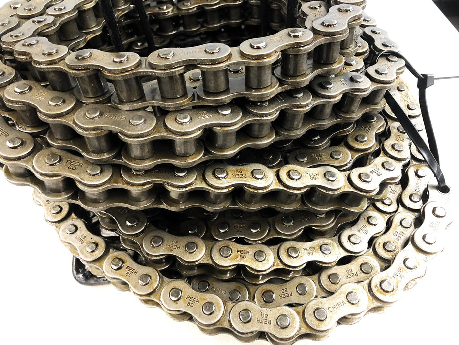 Peer Chain Approx 40 Ft. Roller Chain W/ 1" Pitch #80 (NOS)