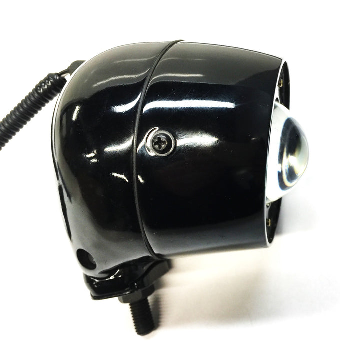 Unbranded Black Metal Fog Light with 2" Bubble Lens USED