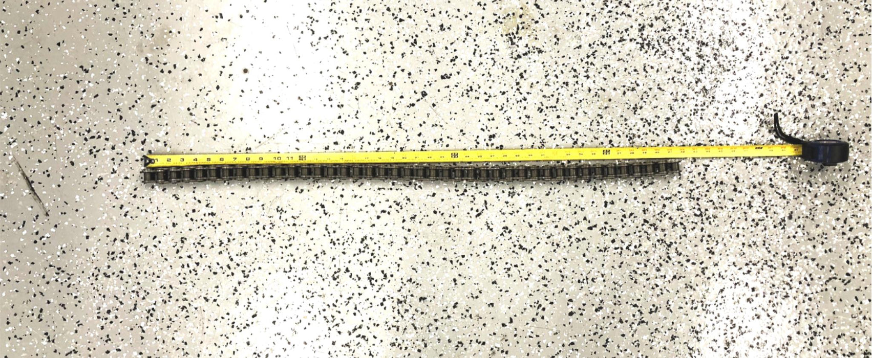 Peer Chain Approx 40" Roller Chain #80 NOS