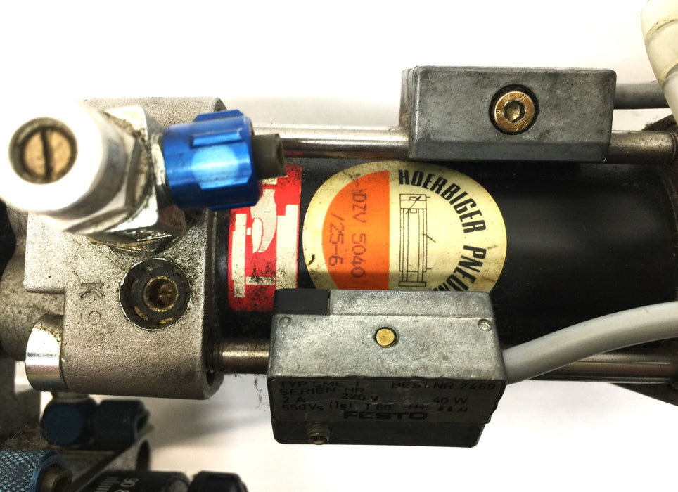Hoerbiger Pneumatic Cylinder Assembly DZV5040 USED
