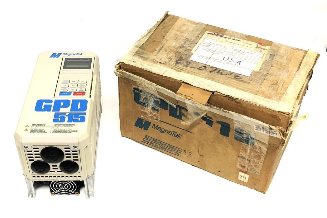 Magnetek 44P01F 3 Phase AC Drive GPD515C-B011 NOS